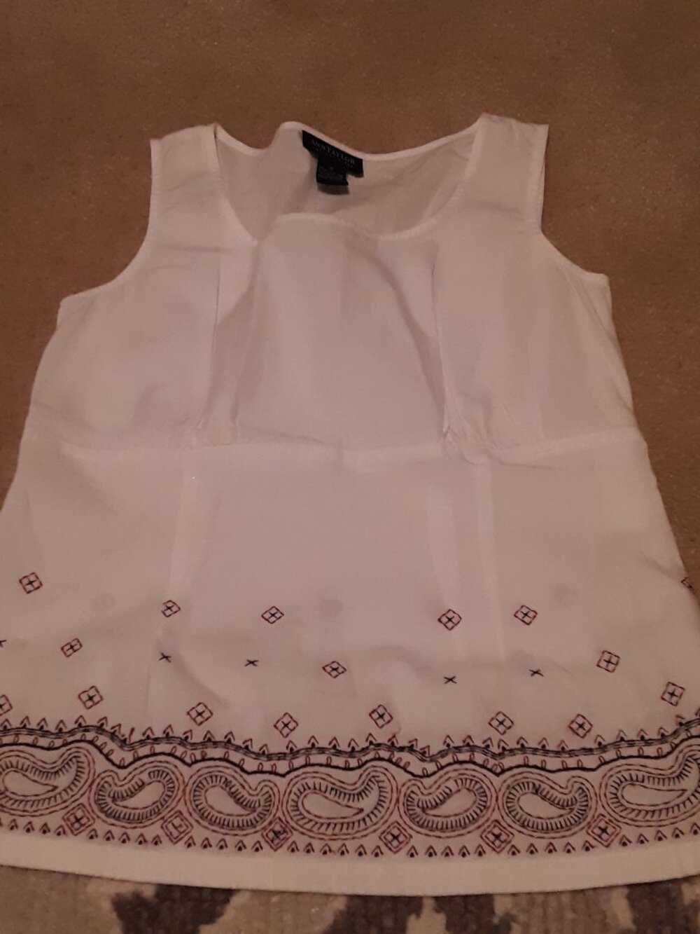Ann Taylor sleeveless top